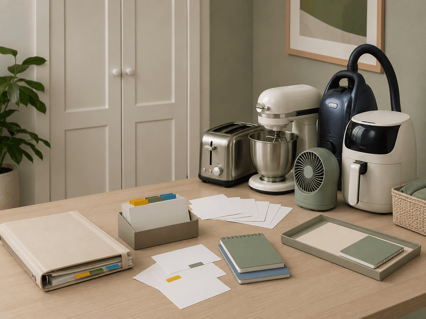 Household record scene for Utility cupboard / inventory